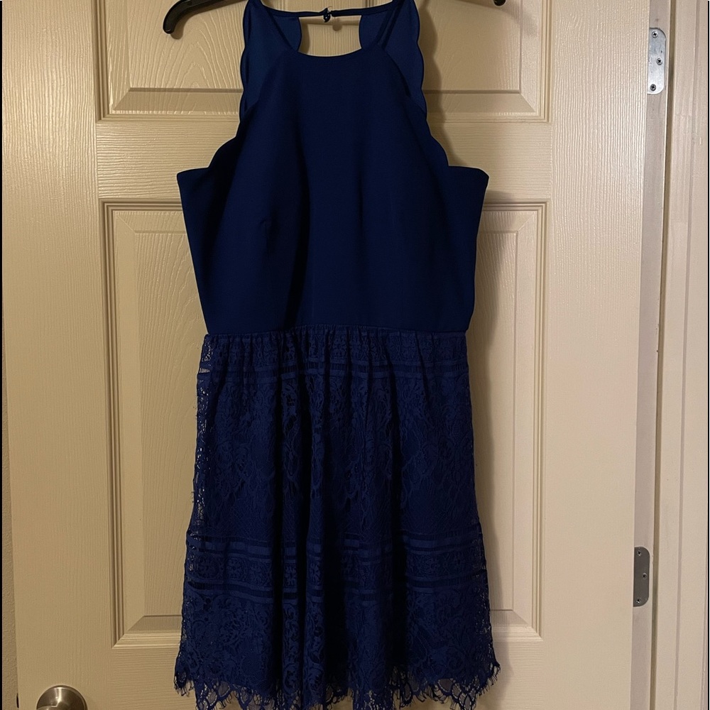 Royal Blue Dress